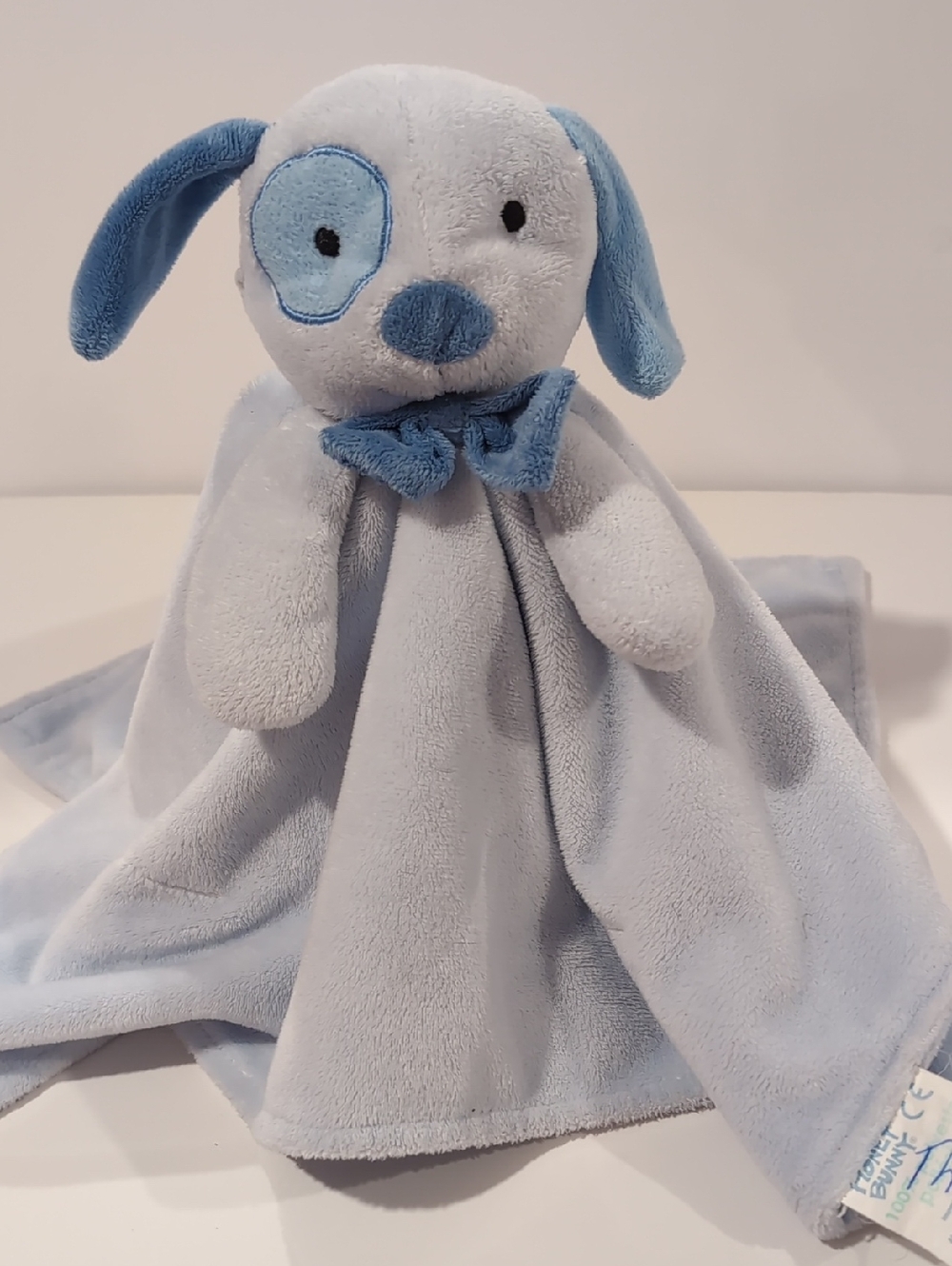 Honey Bunny Blue Dog Puppy Security Blanket Lovey